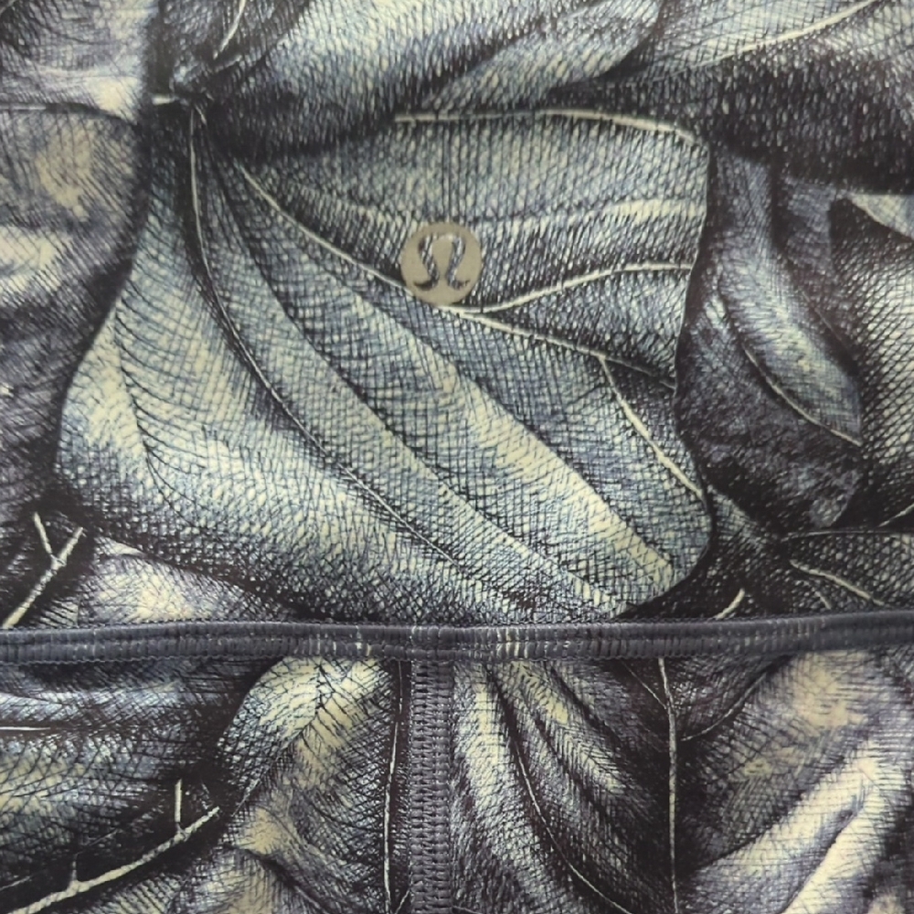 lululemon athletica Black and Gray Leggings